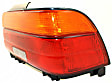 Driver and Passenger Side Halogen Tail Light, With bulb(s), OE Replacement