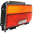 Driver and Passenger Side Halogen Tail Light, With bulb(s), OE Replacement