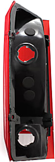 1995 Ford F-150 Special - Driver and Passenger Side Halogen Tail Light, Without bulb(s), Fleetside/Styleside, OE Replacement