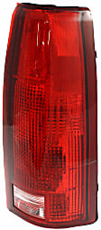 1988 Chevrolet C2500 - Driver and Passenger Side Halogen Tail Light, With bulb(s), For Models Without 15,000 Lbs. Gross Vehicle Weight, OE Replacement