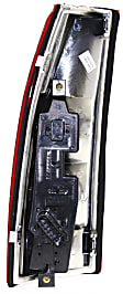 1988 Chevrolet C2500 - Driver and Passenger Side Halogen Tail Light, With bulb(s), For Models Without 15,000 Lbs. Gross Vehicle Weight, OE Replacement