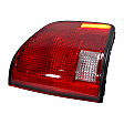 Driver and Passenger Side Halogen Tail Light, Without bulb(s), OE Replacement, CAPA Certified