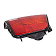Driver and Passenger Side Halogen Tail Light, Without bulb(s), OE Replacement, CAPA Certified