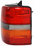 Driver and Passenger Side Halogen Tail Light, Without bulb(s), OE Replacement