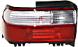 Driver and Passenger Side Halogen Tail Light, With bulb(s), OE Replacement