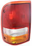 Driver and Passenger Side Halogen Tail Light, Without bulb(s), OE Replacement