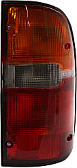 Driver and Passenger Side Halogen Tail Light, With bulb(s), OE Replacement