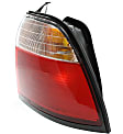 Driver and Passenger Side, Outer Halogen Tail Light, Without bulb(s), OE Replacement