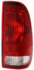 2002 Ford F-350 Super Duty - Driver and Passenger Side Halogen Tail Light, Without bulb(s), OE Replacement