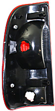 2002 Ford F-350 Super Duty - Driver and Passenger Side Halogen Tail Light, Without bulb(s), OE Replacement