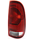 Driver and Passenger Side Halogen Tail Light, Without bulb(s), OE Replacement, Styleside, CAPA Certified
