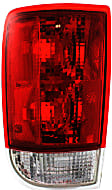 Driver and Passenger Side Halogen Tail Light, Without bulb(s), OE Replacement