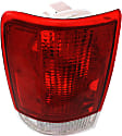 Driver and Passenger Side Halogen Tail Light, Without bulb(s), OE Replacement