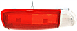 Driver and Passenger Side Halogen Tail Light, Without bulb(s), OE Replacement