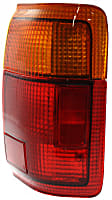 Driver and Passenger Side Halogen Tail Light, With bulb(s), OE Replacement