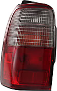 Driver and Passenger Side Halogen Tail Light, With bulb(s), OE Replacement