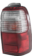 Driver and Passenger Side Halogen Tail Light, With bulb(s), OE Replacement