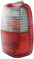 Driver and Passenger Side Halogen Tail Light, With bulb(s), OE Replacement