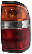 Driver and Passenger Side Halogen Tail Light, With bulb(s), OE Replacement