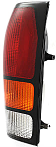 Driver and Passenger Side Halogen Tail Light, Without bulb(s), OE Replacement