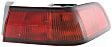 Driver and Passenger Side, Outer Tail Lights, with Bulbs, Halogen, Mounted on Body, Japan or USA Built Vehicle
