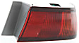 Driver and Passenger Side, Outer Tail Lights, with Bulbs, Halogen, Mounted on Body, Japan or USA Built Vehicle