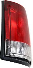 2003 Ford Excursion - Driver and Passenger Side Halogen Tail Light, Without bulb(s), OE Replacement