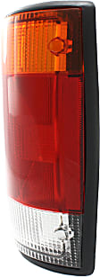 1992 Ford E-150 Econoline Base - Driver and Passenger Side Halogen Tail Light, Without bulb(s), OE Replacement