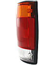 1992 Ford E-150 Econoline Base - Driver and Passenger Side Halogen Tail Light, Without bulb(s), OE Replacement