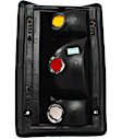 1992 Ford E-150 Econoline Base - Driver and Passenger Side Halogen Tail Light, Without bulb(s), OE Replacement