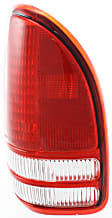 Driver and Passenger Side Halogen Tail Light, Without bulb(s), OE Replacement