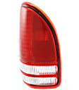 Driver and Passenger Side Halogen Tail Light, Without bulb(s), OE Replacement