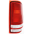 Driver and Passenger Side Halogen Tail Light, Without bulb(s), OE Replacement