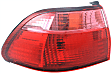 Driver and Passenger Side, Outer Halogen Tail Light, With bulb(s), OE Replacement