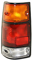 Driver and Passenger Side Halogen Tail Light, With bulb(s), OE Replacement