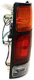 Driver and Passenger Side Halogen Tail Light, With bulb(s), OE Replacement