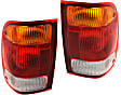1998 Ford Ranger - Driver and Passenger Side Halogen Tail Light, Without bulb(s), OE Replacement