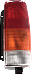 Driver and Passenger Side Halogen Tail Light, Without bulb(s), OE Replacement