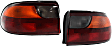 Driver and Passenger Side Halogen Tail Light, With bulb(s), OE Replacement