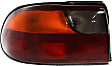 Driver and Passenger Side Halogen Tail Light, With bulb(s), OE Replacement