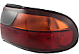 Driver and Passenger Side Halogen Tail Light, With bulb(s), OE Replacement