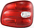 Driver and Passenger Side Halogen Tail Light, Without bulb(s), OE Replacement