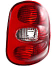 Driver and Passenger Side Halogen Tail Light, Without bulb(s), OE Replacement
