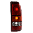 Driver and Passenger Side Tail Lights, with Bulbs, Halogen, Fleetside