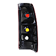 Driver and Passenger Side Tail Lights, with Bulbs, Halogen, Fleetside
