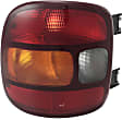 Driver and Passenger Side Tail Lights, without Bulb, Halogen, Stepside