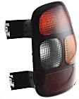 Driver and Passenger Side Tail Lights, without Bulb, Halogen, Stepside