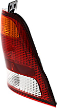 Driver and Passenger Side Halogen Tail Light, Without bulb(s), OE Replacement