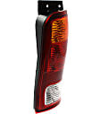 Driver and Passenger Side Halogen Tail Light, Without bulb(s), OE Replacement