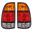 2006 Toyota Tundra - Driver and Passenger Side Halogen Tail Light, With bulb(s), OE Replacement, Standard Cab Pickup